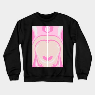 Abstract Liquify Pattern Crewneck Sweatshirt